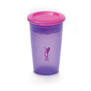 JUICY! WOW CUP 360 Training Cup - Translucent PURPLE - 9 oz