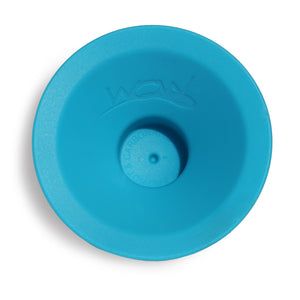 WOW CUP MINI Replacement Silicone Valve 1-piece Teal Blue, 2-1/2 inch Diameter