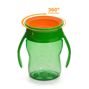 WOW CUP for Baby 360 Sippy Cup Twinpck - Blue/Green 2 x, 7 oz. / 2 x 207 ml