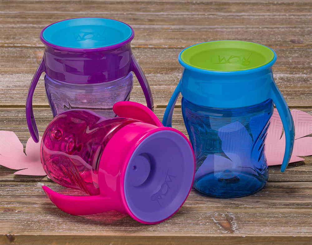 Wow Cup for Kids Original 360 Sippy Cup (Assorted Colors), 1