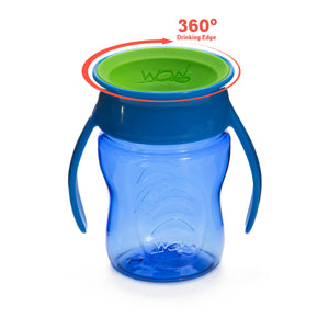 WOW CUP for Baby 360 Transition Cup - Blue, 7 oz. /207 ml