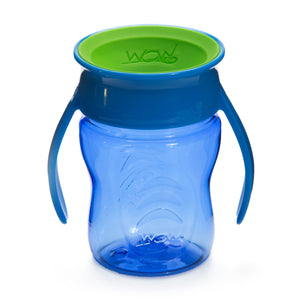 WOW CUP for Baby Transition Cup - Blue/Green