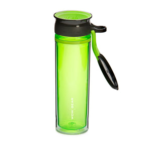 WOW GEAR 360° Double-Walled TRITAN™ Water Bottle - Green, 20 OZ / 600 ml