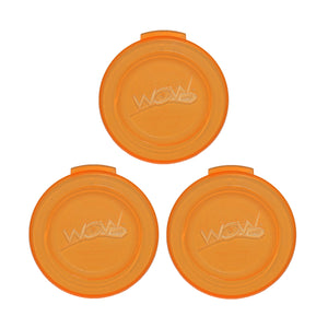 WOW CUP Travel Lids - 3 Pack - Orange