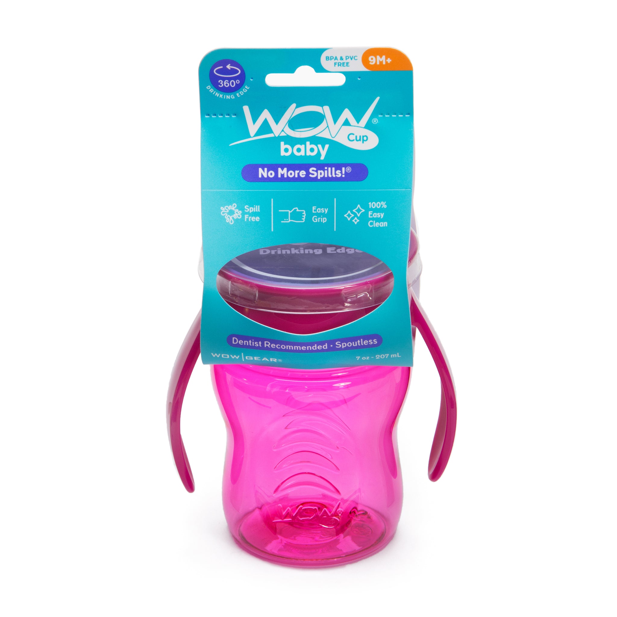 As Seen on TV Wow Cup, Spill-Proof Cup 4 pack 2 Pink Algeria