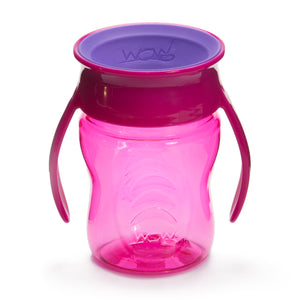 WOW CUP for Baby Transition Cup Pink/Purple