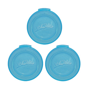 WOW CUP Travel Lids - 3 Pack - Teal Blue