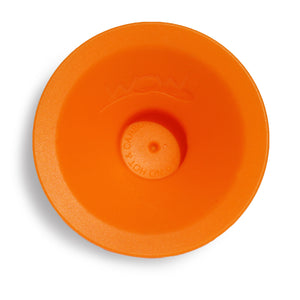 WOW CUP MINI Replacement Silicone Valve 1-piece Orange, 2-1/2 inch Diameter