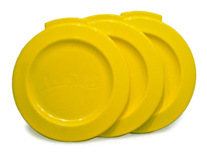 WOW CUP Travel Lids - 3 Pack - Yellow